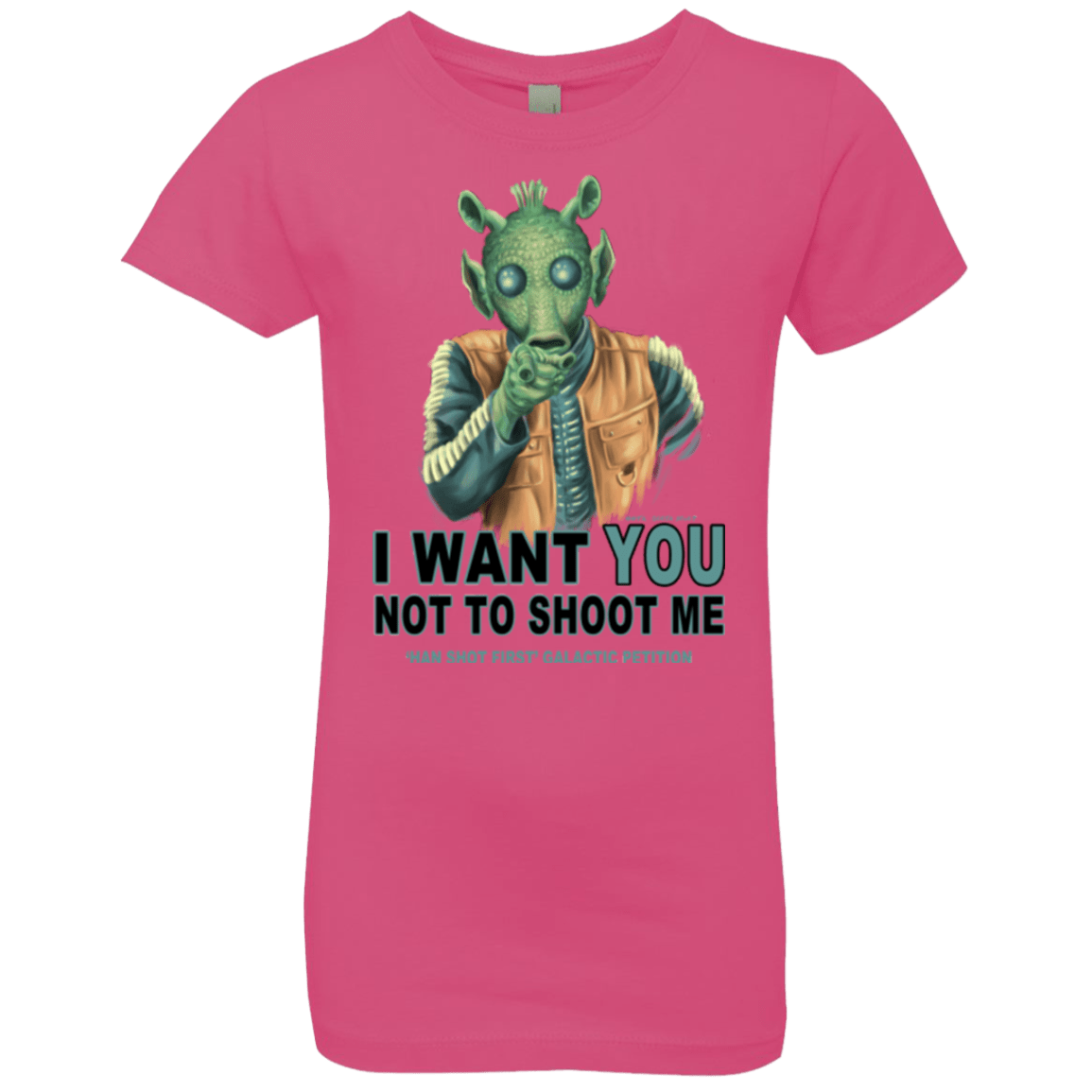 T-Shirts Hot Pink / YXS Rodian Petition Girls Premium T-Shirt