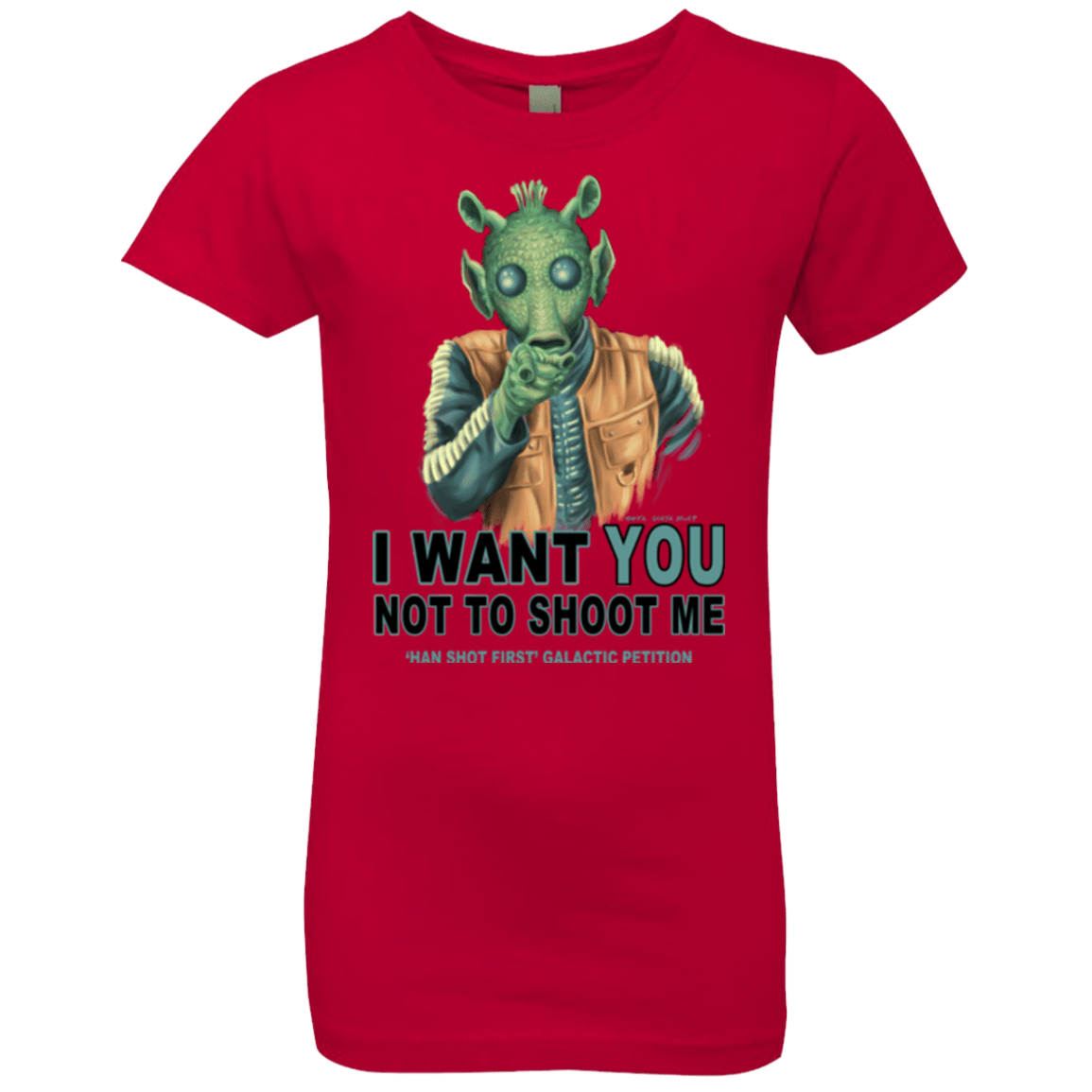 T-Shirts Red / YXS Rodian Petition Girls Premium T-Shirt