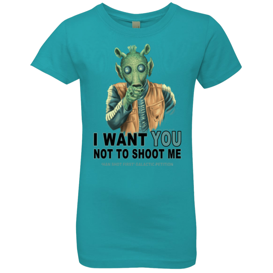 T-Shirts Tahiti Blue / YXS Rodian Petition Girls Premium T-Shirt