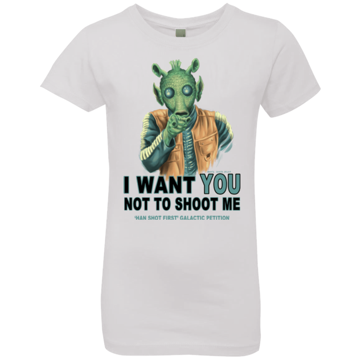 T-Shirts White / YXS Rodian Petition Girls Premium T-Shirt