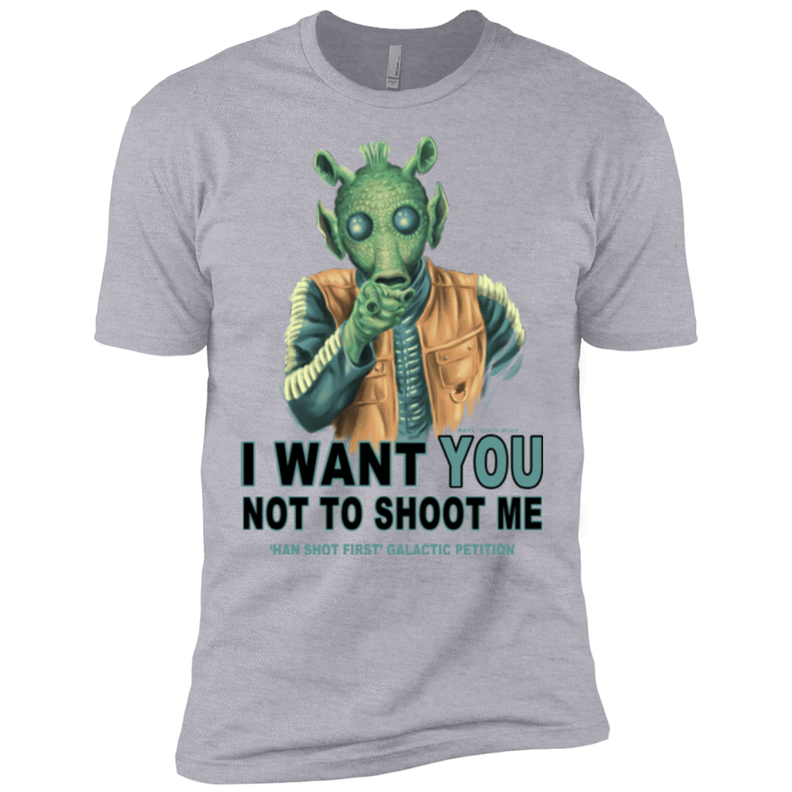 T-Shirts Heather Grey / X-Small Rodian Petition Men's Premium T-Shirt