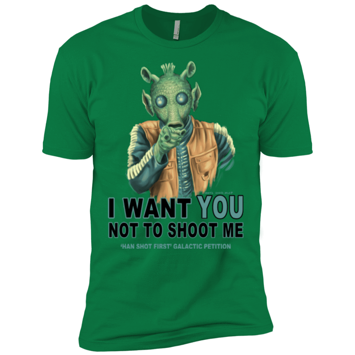 T-Shirts Kelly Green / X-Small Rodian Petition Men's Premium T-Shirt