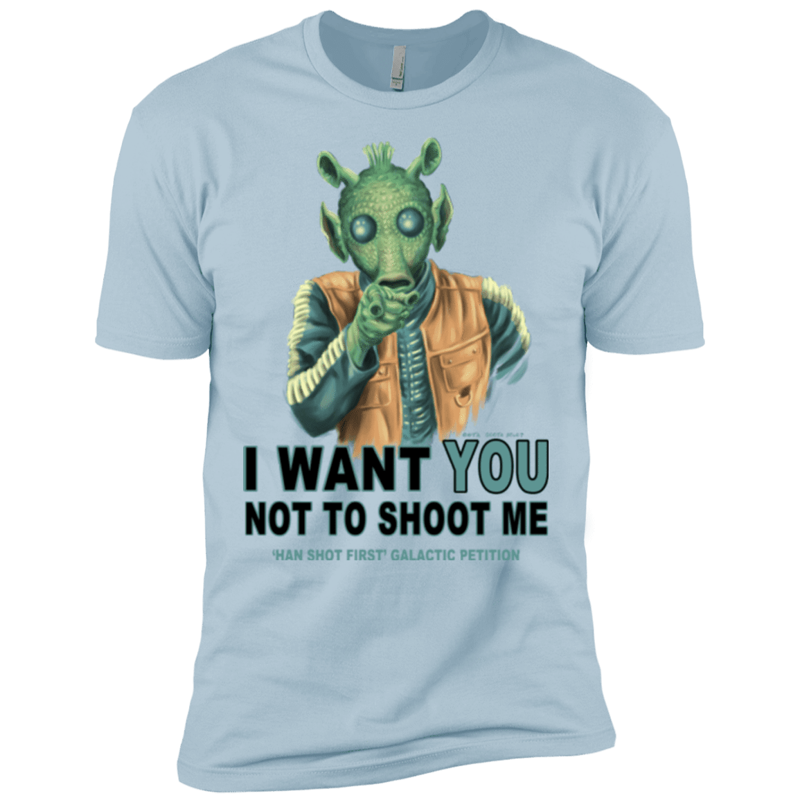 T-Shirts Light Blue / X-Small Rodian Petition Men's Premium T-Shirt