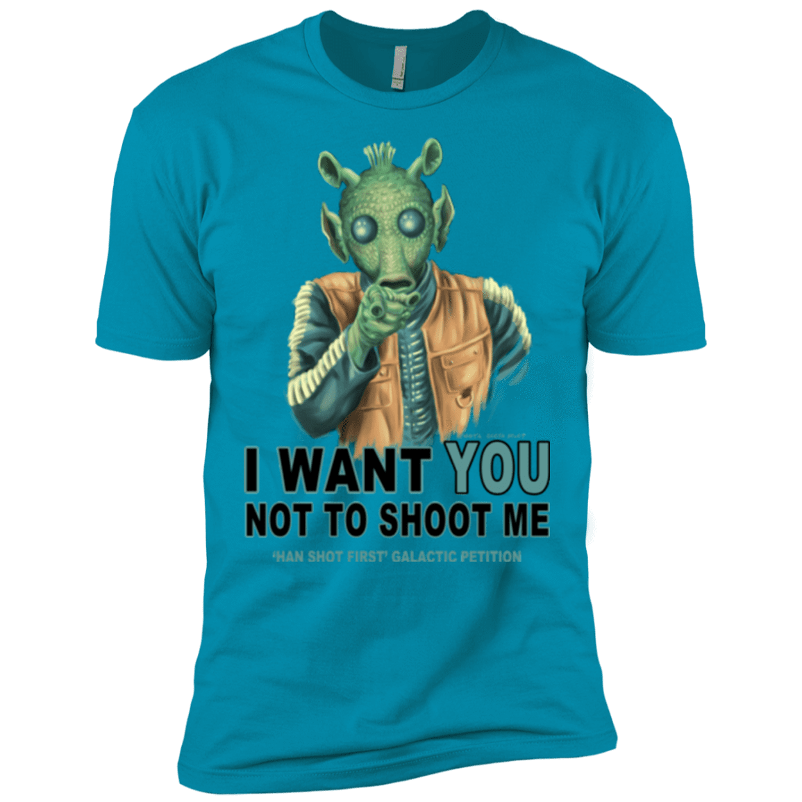 T-Shirts Turquoise / X-Small Rodian Petition Men's Premium T-Shirt