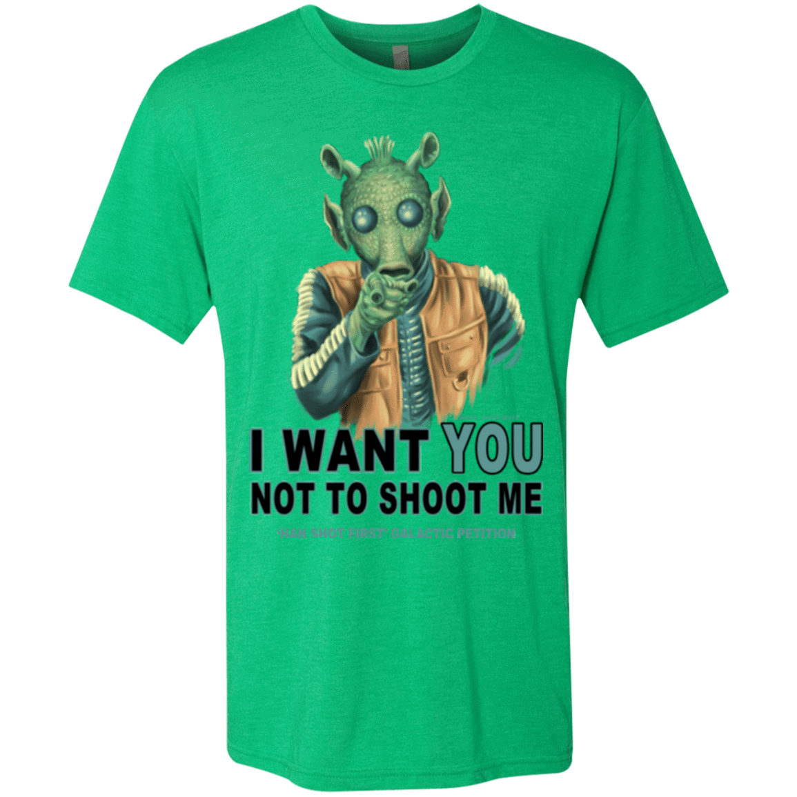 T-Shirts Envy / Small Rodian Petition Men's Triblend T-Shirt