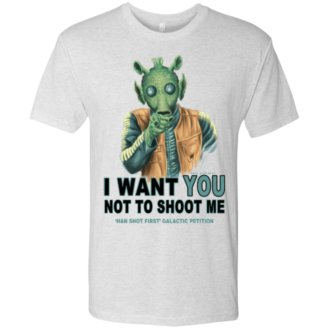 T-Shirts Heather White / Small Rodian Petition Men's Triblend T-Shirt