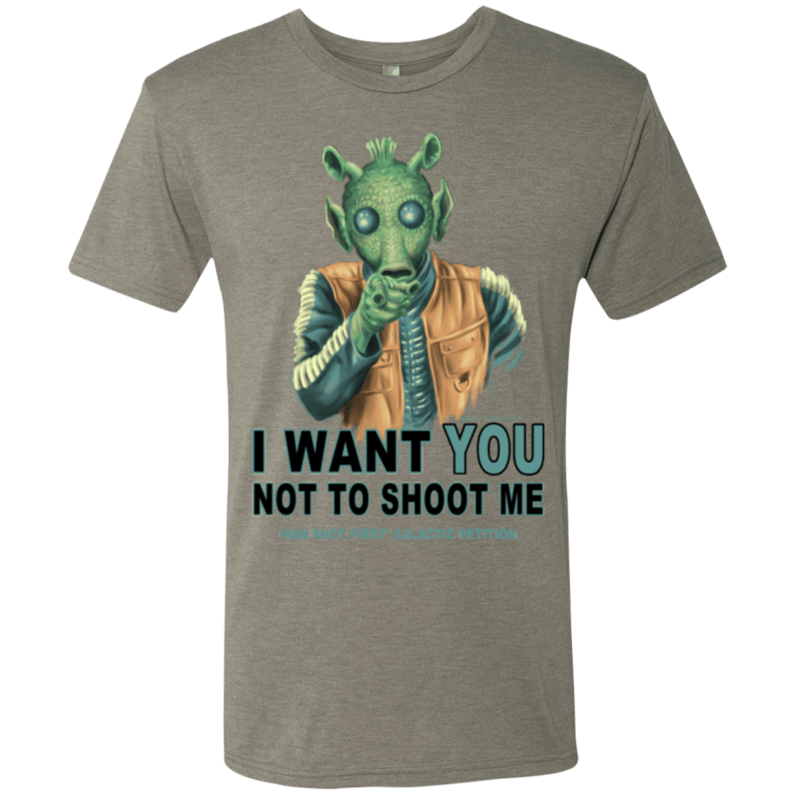 T-Shirts Venetian Grey / Small Rodian Petition Men's Triblend T-Shirt