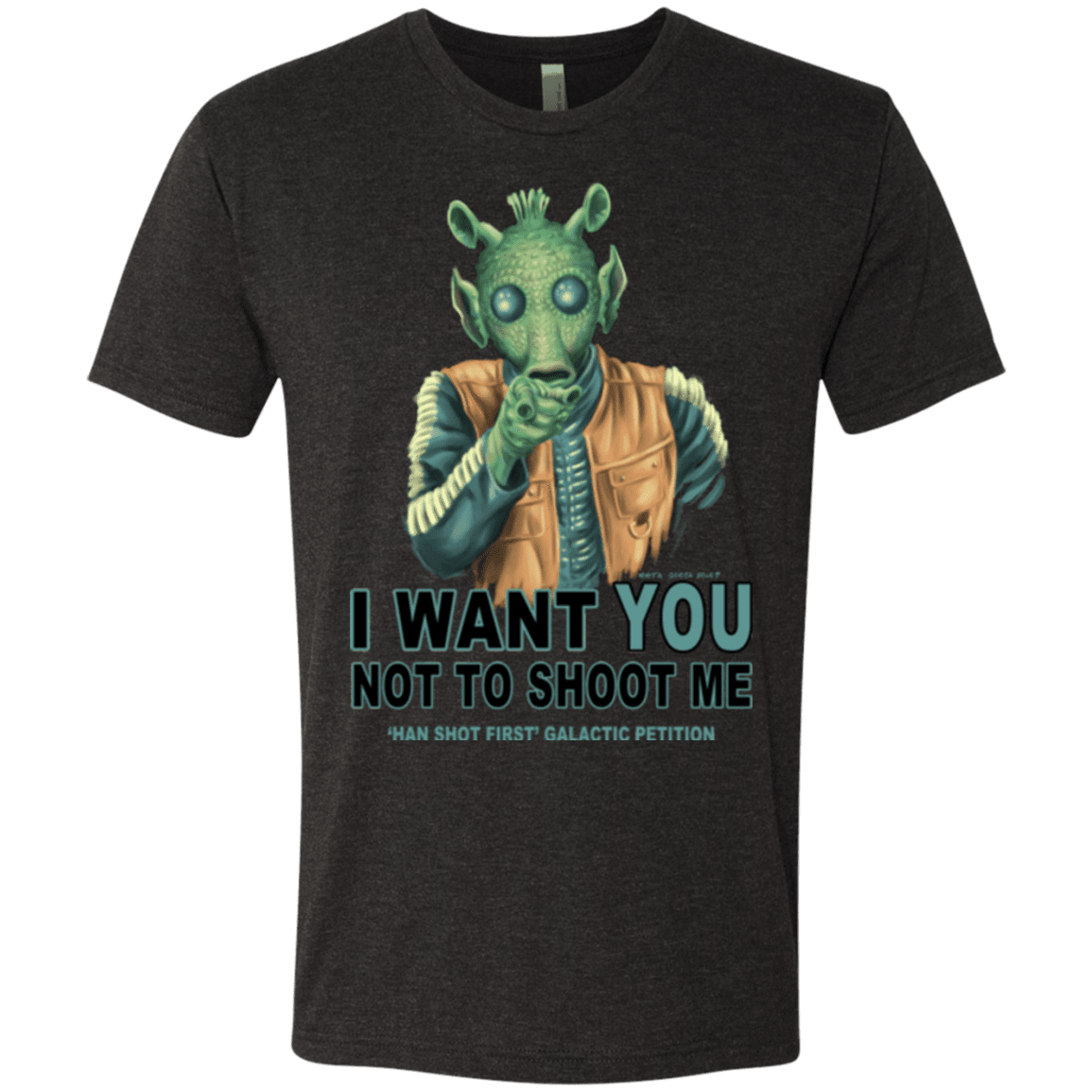 T-Shirts Vintage Black / Small Rodian Petition Men's Triblend T-Shirt