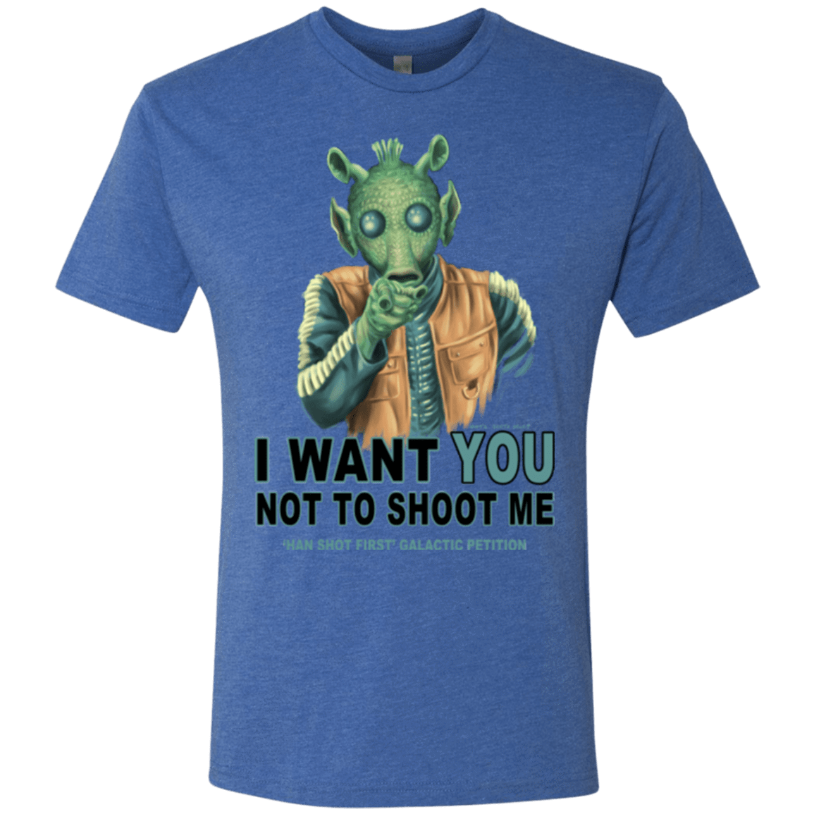 T-Shirts Vintage Royal / Small Rodian Petition Men's Triblend T-Shirt