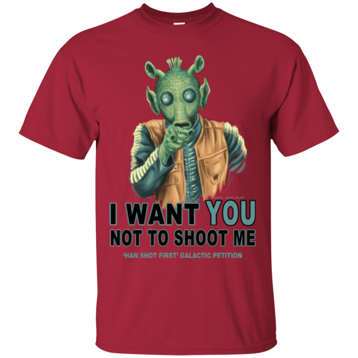 T-Shirts Cardinal / Small Rodian Petition T-Shirt