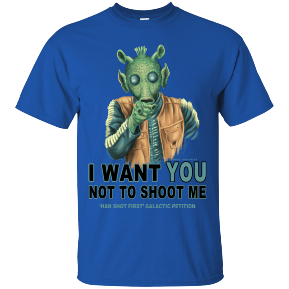 T-Shirts Royal / Small Rodian Petition T-Shirt