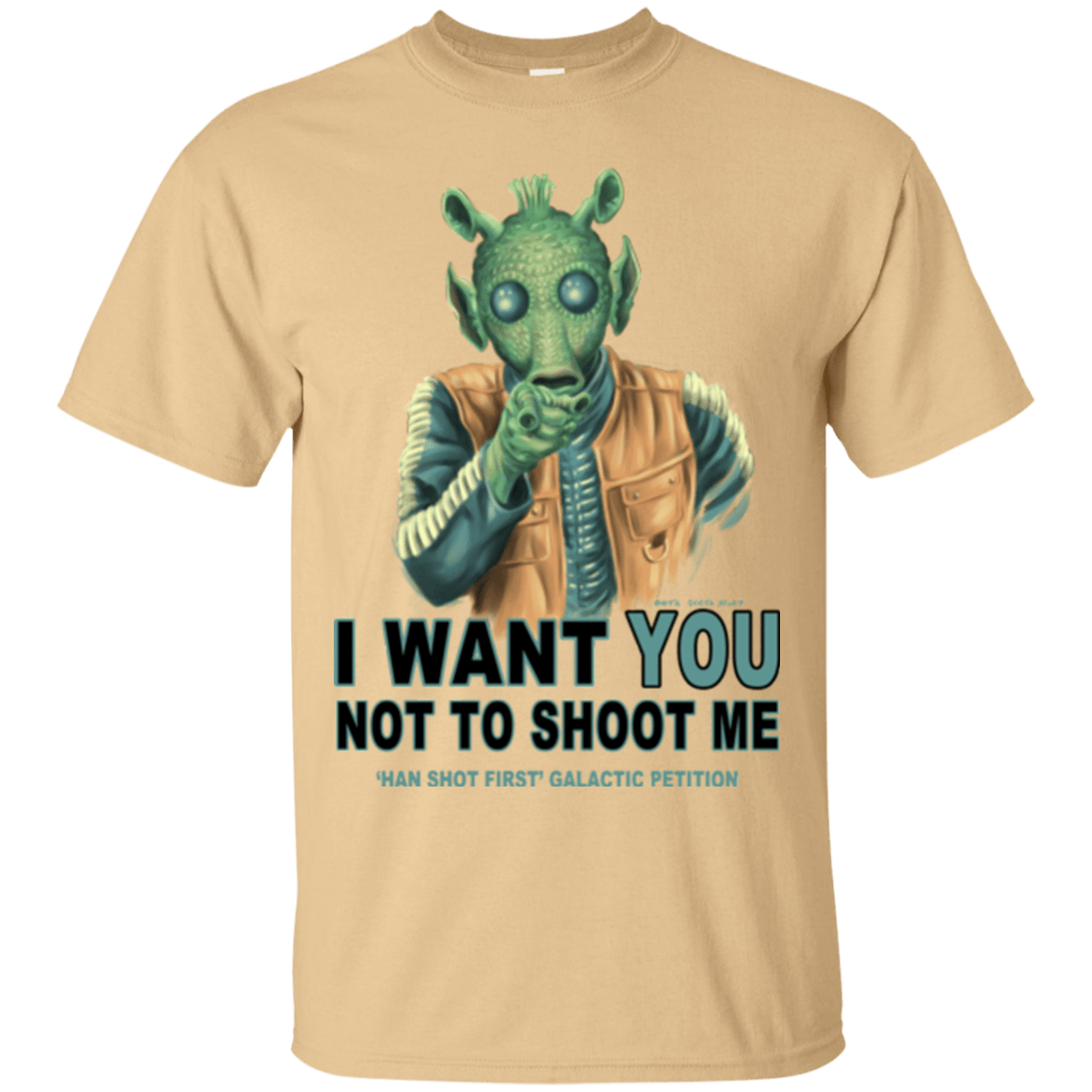 T-Shirts Vegas Gold / Small Rodian Petition T-Shirt