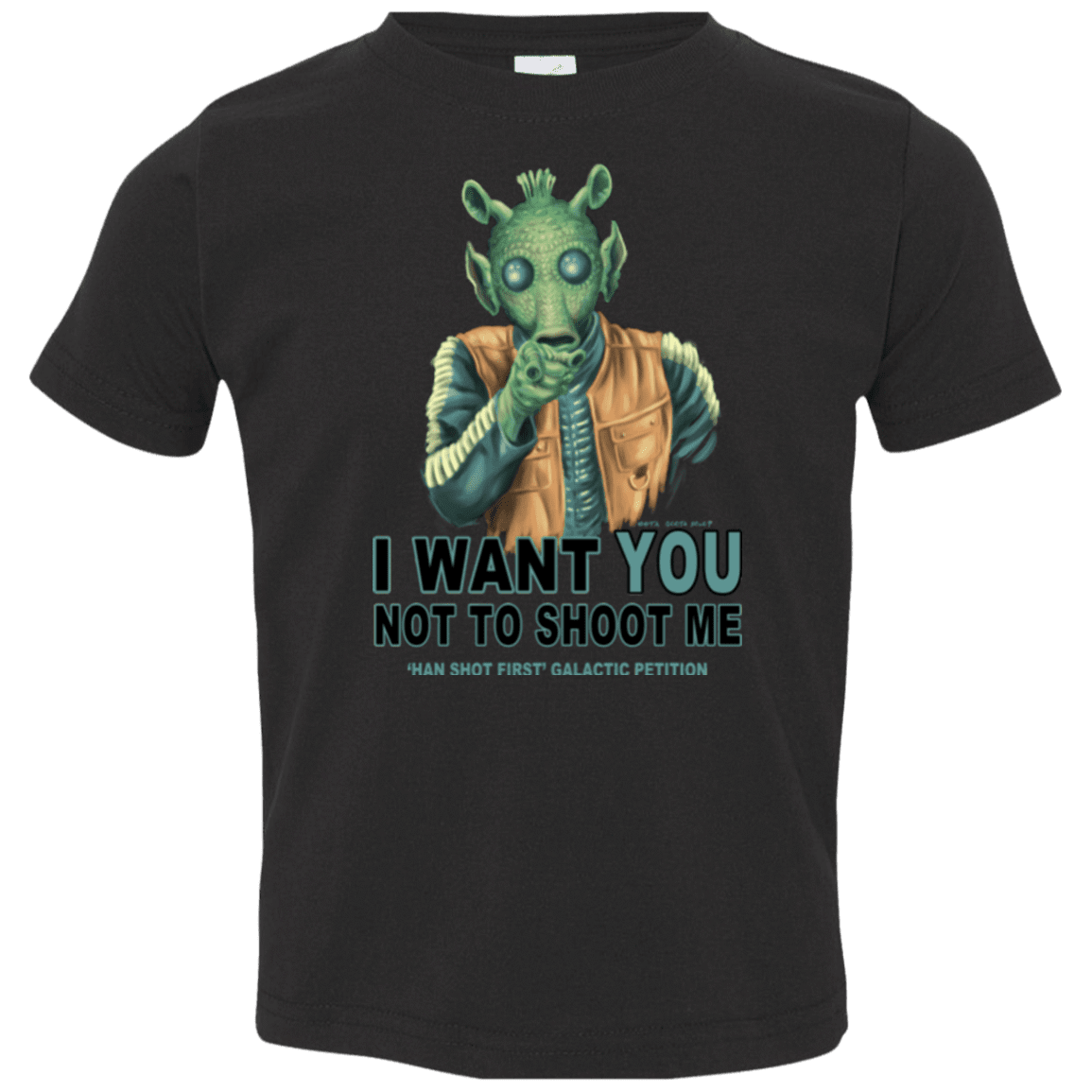 T-Shirts Black / 2T Rodian Petition Toddler Premium T-Shirt