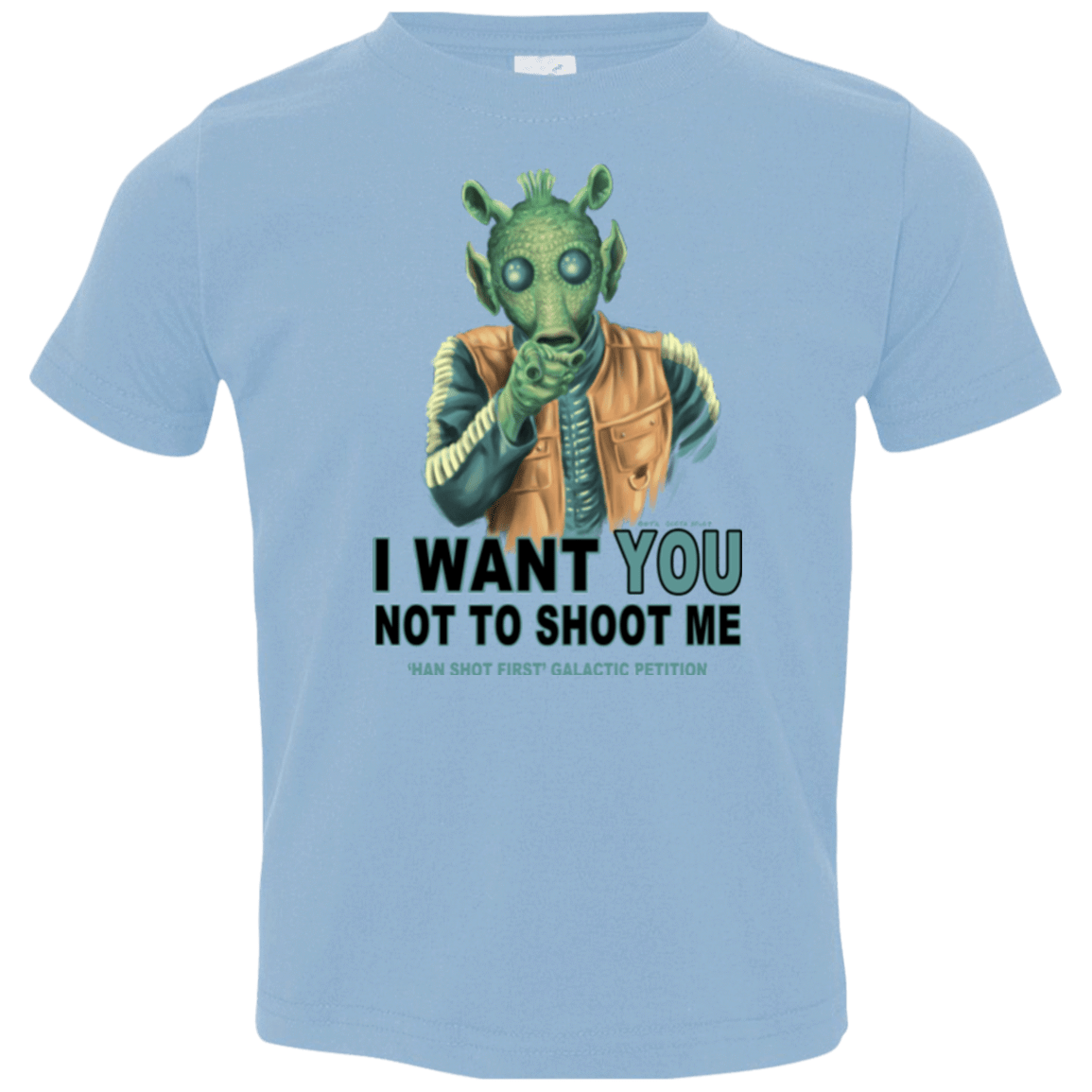 T-Shirts Light Blue / 2T Rodian Petition Toddler Premium T-Shirt