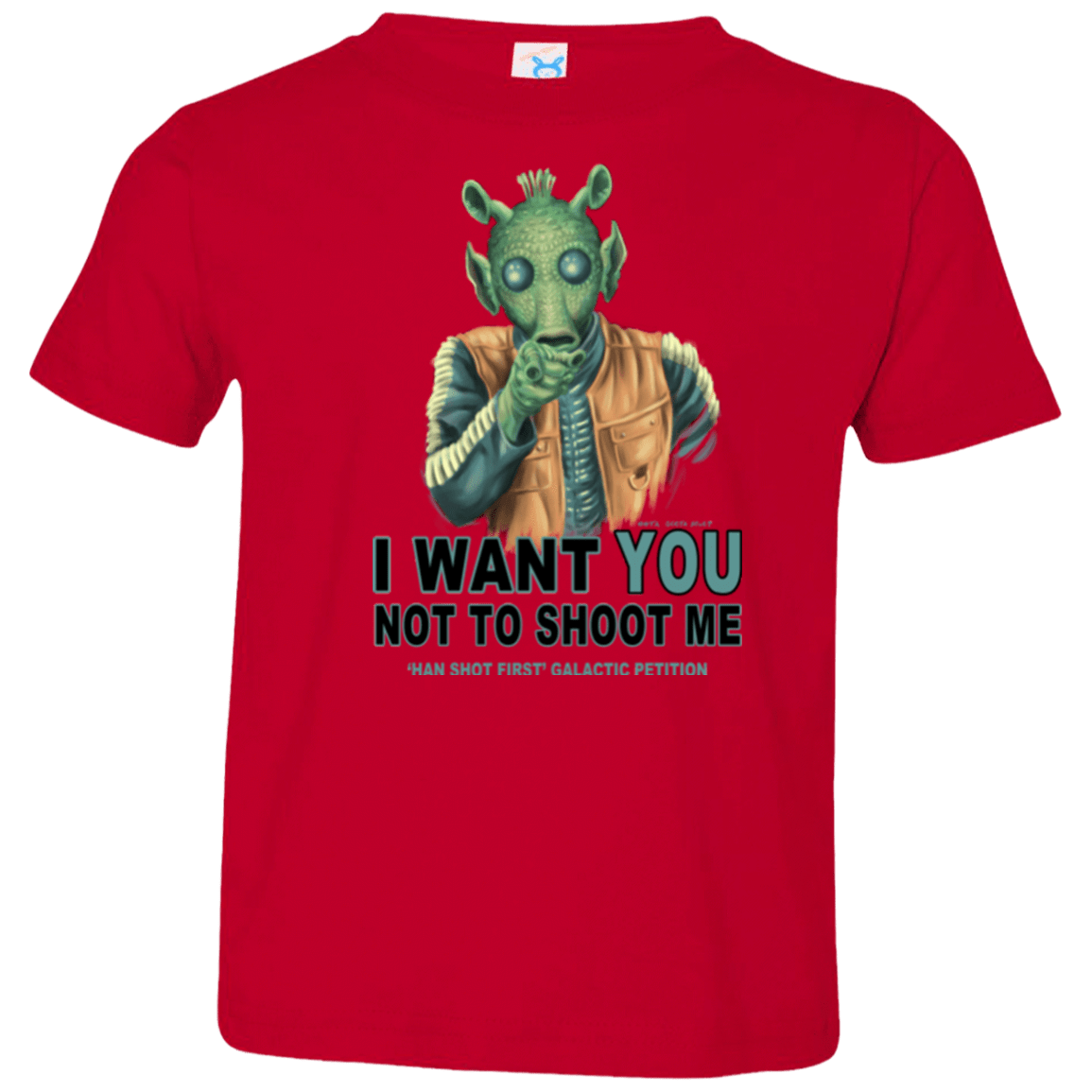 T-Shirts Red / 2T Rodian Petition Toddler Premium T-Shirt