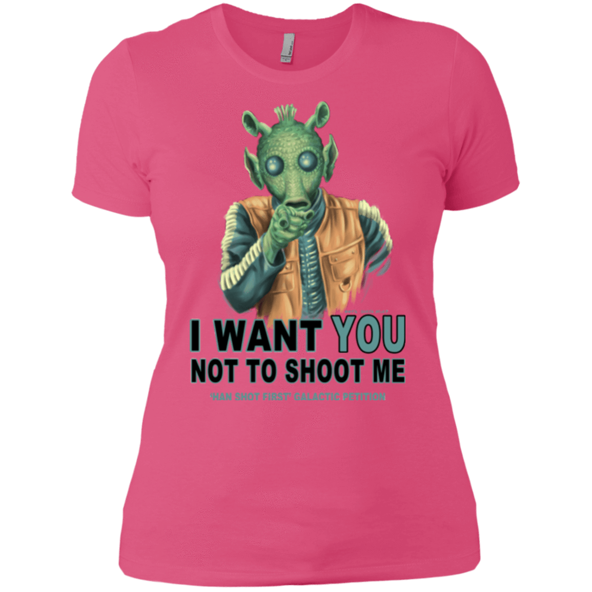 T-Shirts Hot Pink / X-Small Rodian Petition Women's Premium T-Shirt