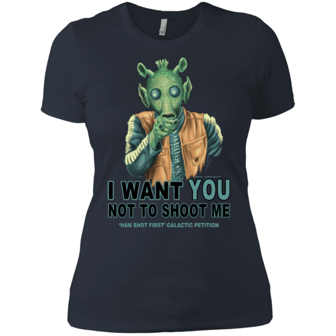 T-Shirts Indigo / X-Small Rodian Petition Women's Premium T-Shirt