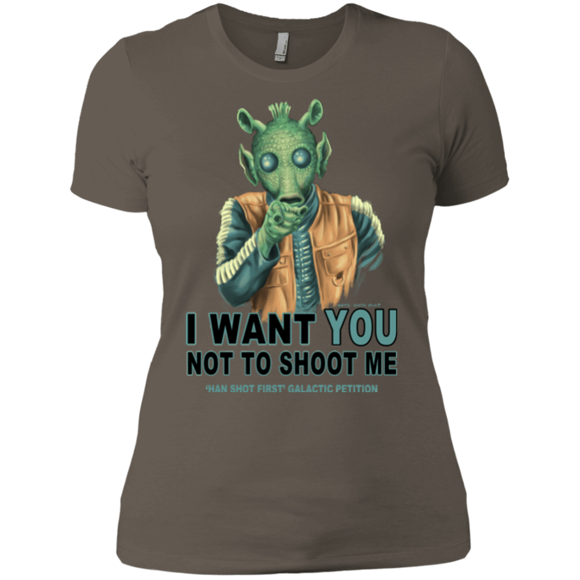 T-Shirts Warm Grey / X-Small Rodian Petition Women's Premium T-Shirt