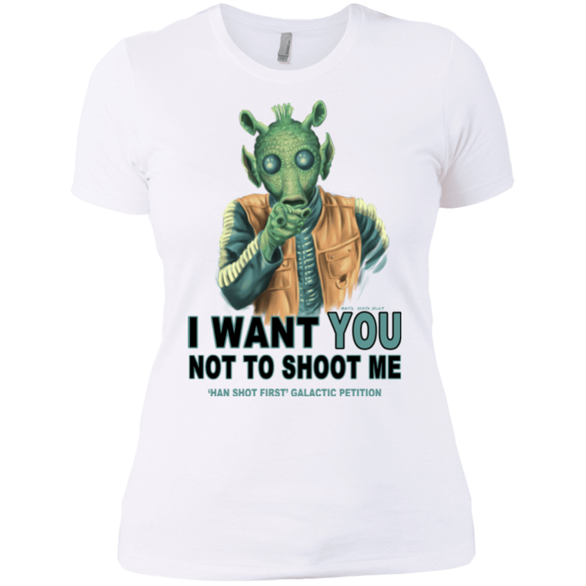 T-Shirts White / X-Small Rodian Petition Women's Premium T-Shirt