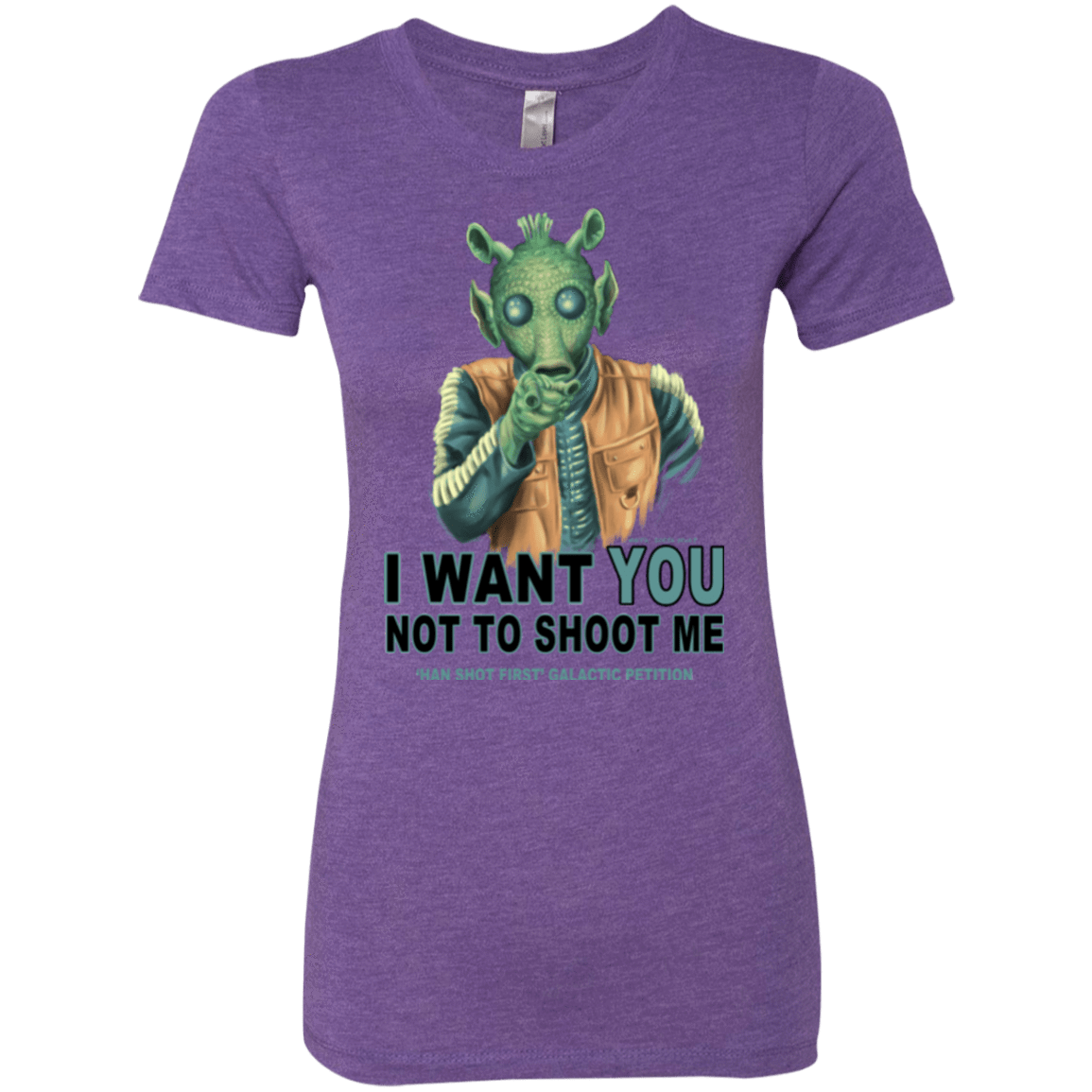 T-Shirts Purple Rush / Small Rodian Petition Women's Triblend T-Shirt