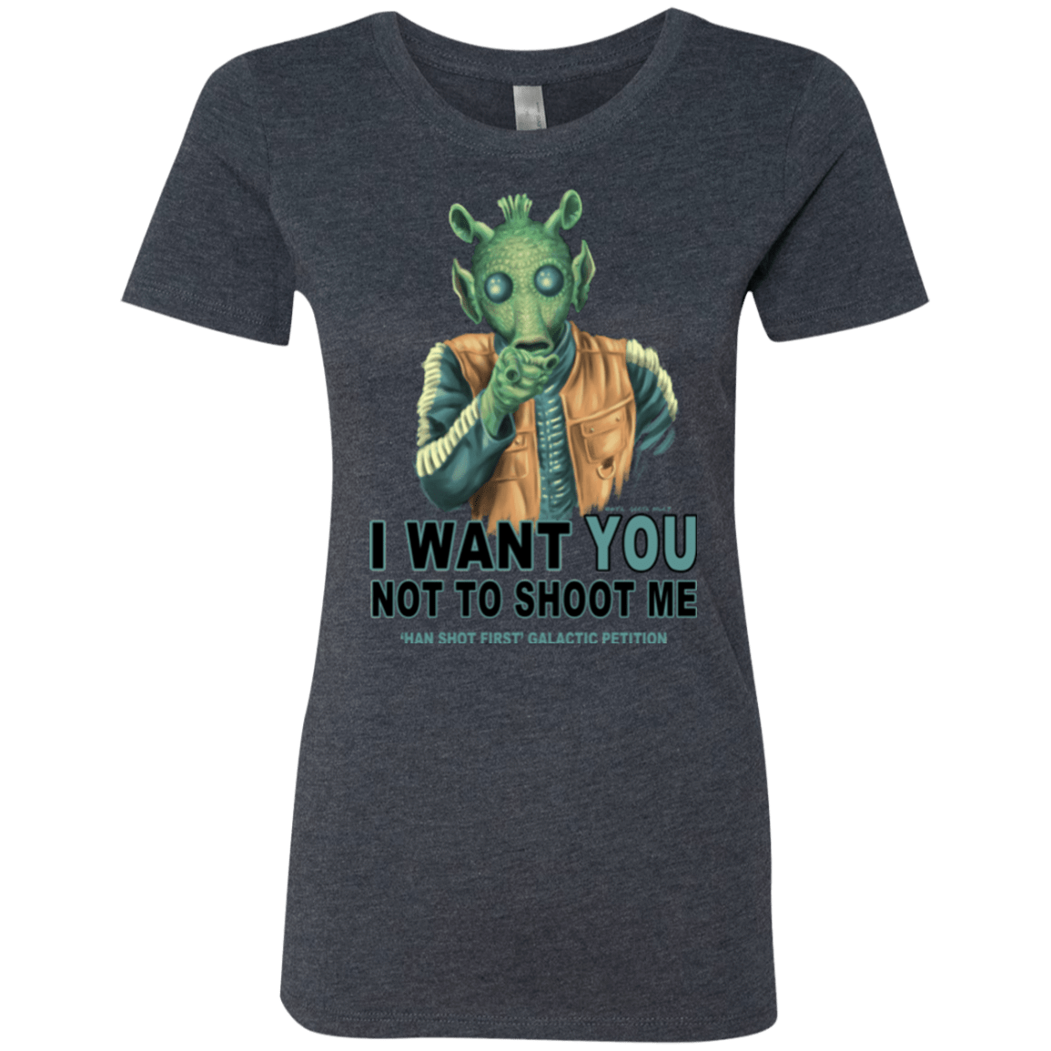 T-Shirts Vintage Navy / Small Rodian Petition Women's Triblend T-Shirt