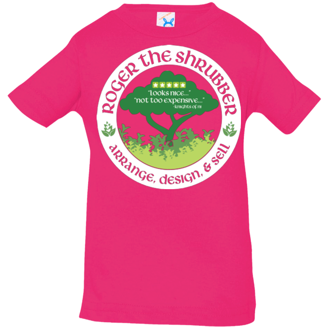 T-Shirts Hot Pink / 6 Months Roger Infant Premium T-Shirt