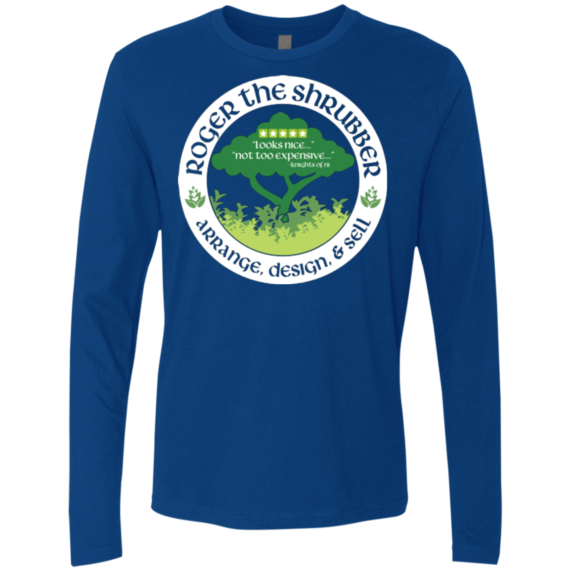 T-Shirts Royal / Small Roger Men's Premium Long Sleeve