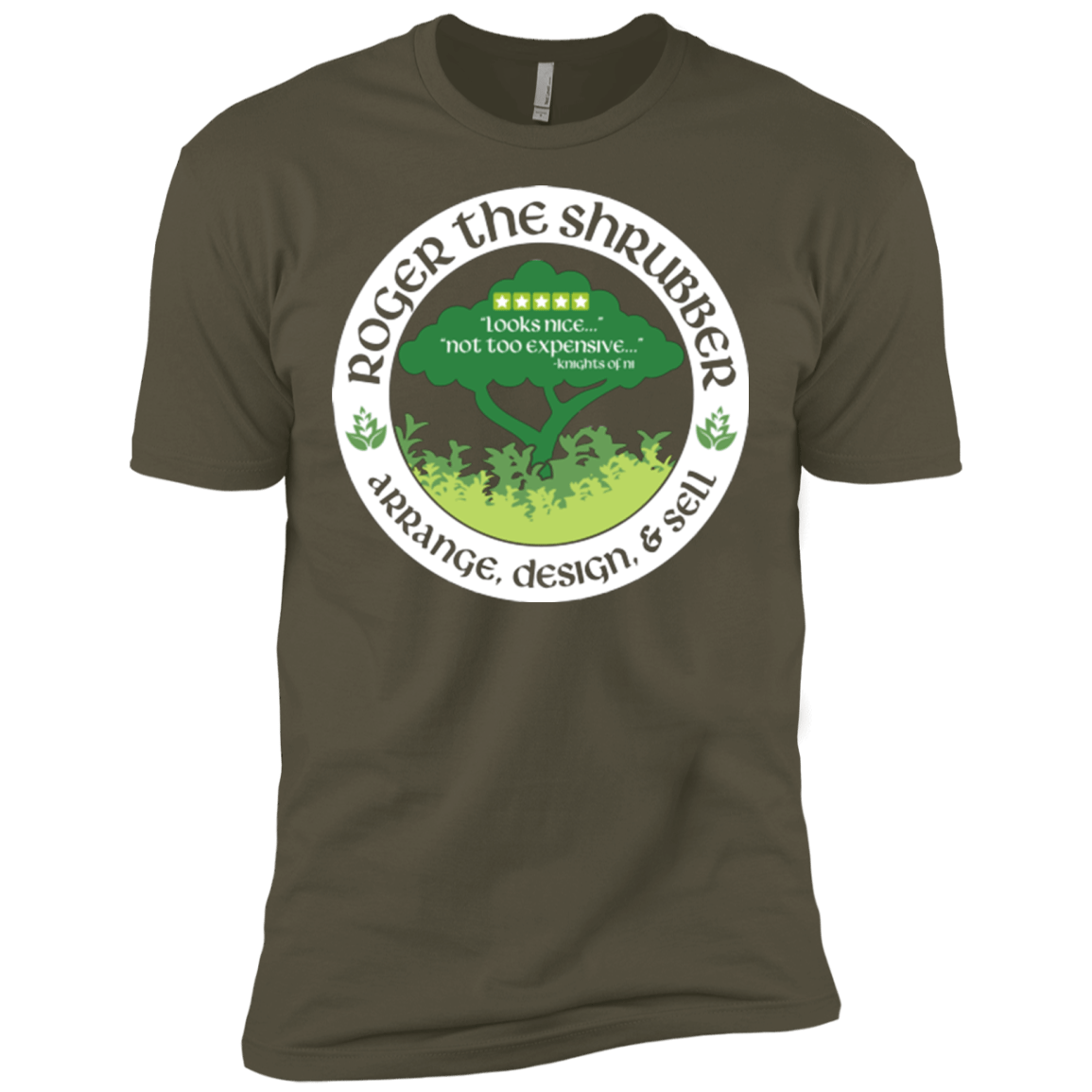 T-Shirts Military Green / X-Small Roger Men's Premium T-Shirt