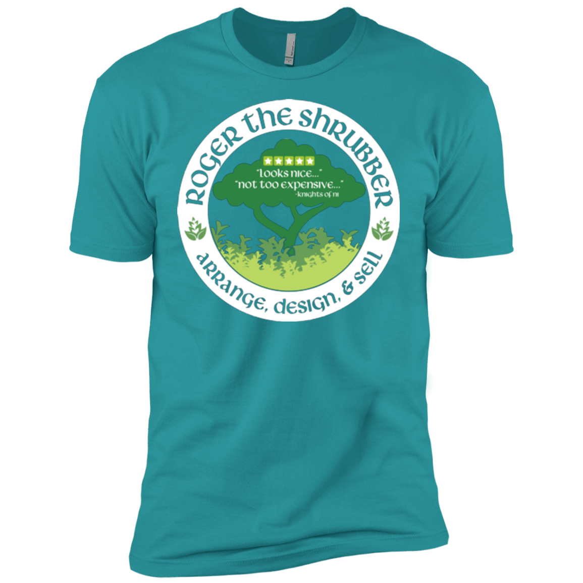 T-Shirts Tahiti Blue / X-Small Roger Men's Premium T-Shirt