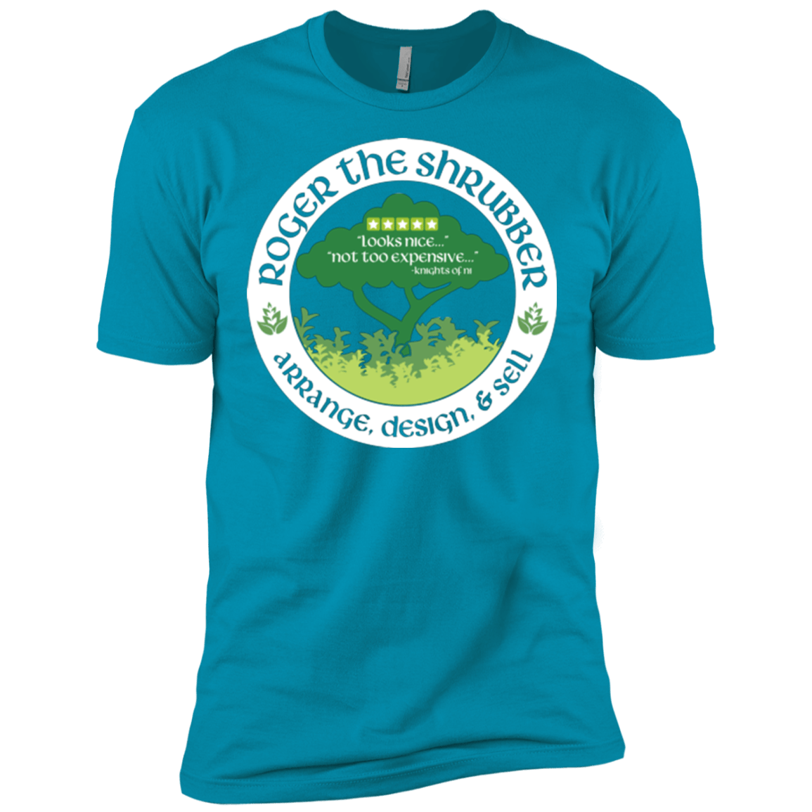 T-Shirts Turquoise / X-Small Roger Men's Premium T-Shirt