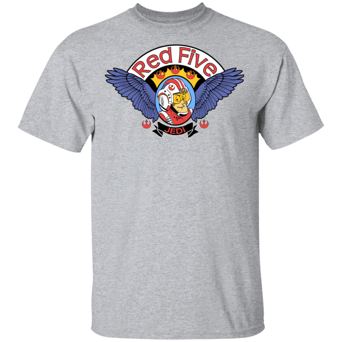 T-Shirts Sport Grey / S Roger Red Five Xwing T-Shirt