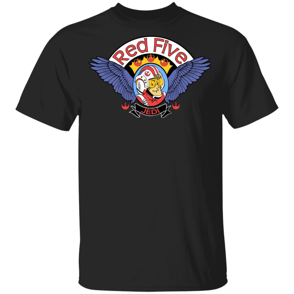 T-Shirts Black / YXS Roger Red Five Xwing Youth T-Shirt