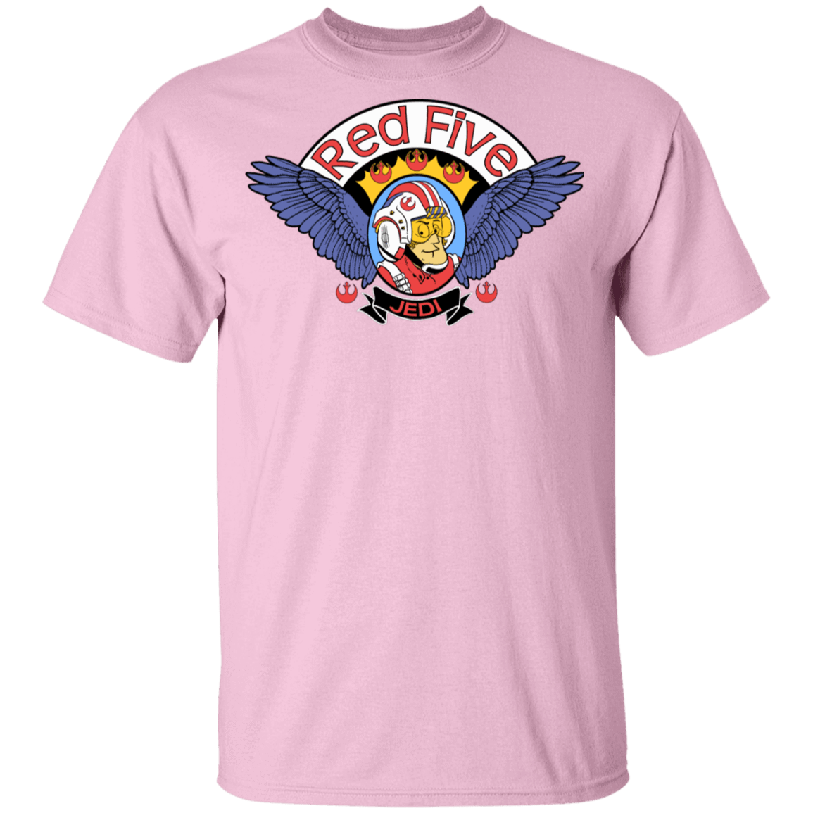 T-Shirts Light Pink / YXS Roger Red Five Xwing Youth T-Shirt
