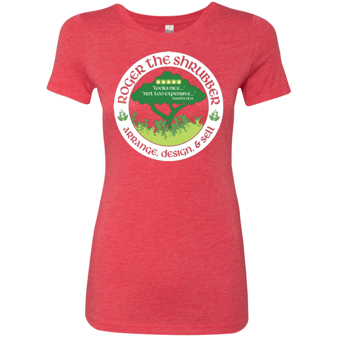 T-Shirts Vintage Red / Small Roger Women's Triblend T-Shirt