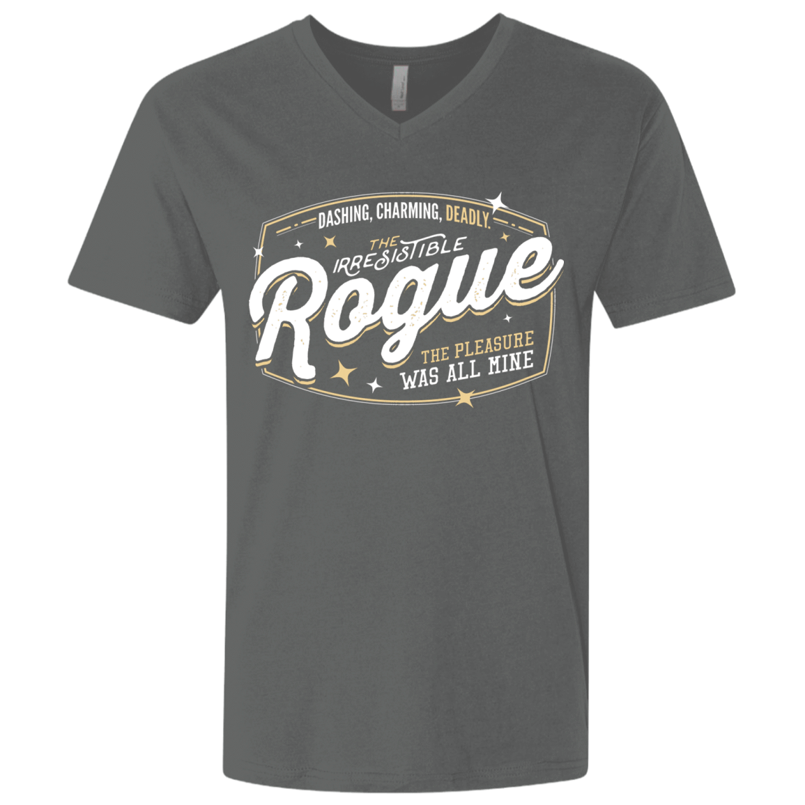 T-Shirts Heavy Metal / X-Small Rogue Men's Premium V-Neck