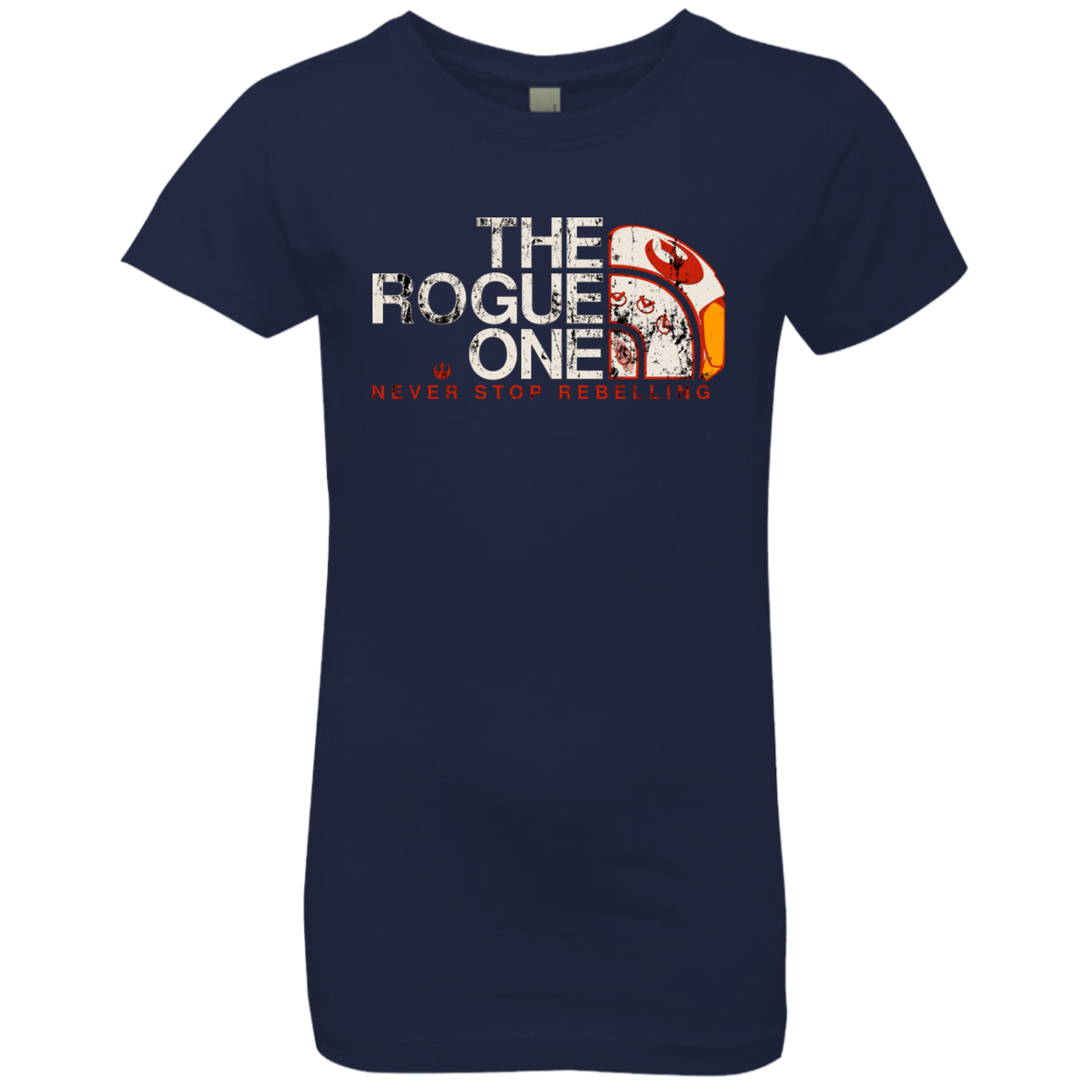 T-Shirts Midnight Navy / YXS Rogue North Face Girls Premium T-Shirt