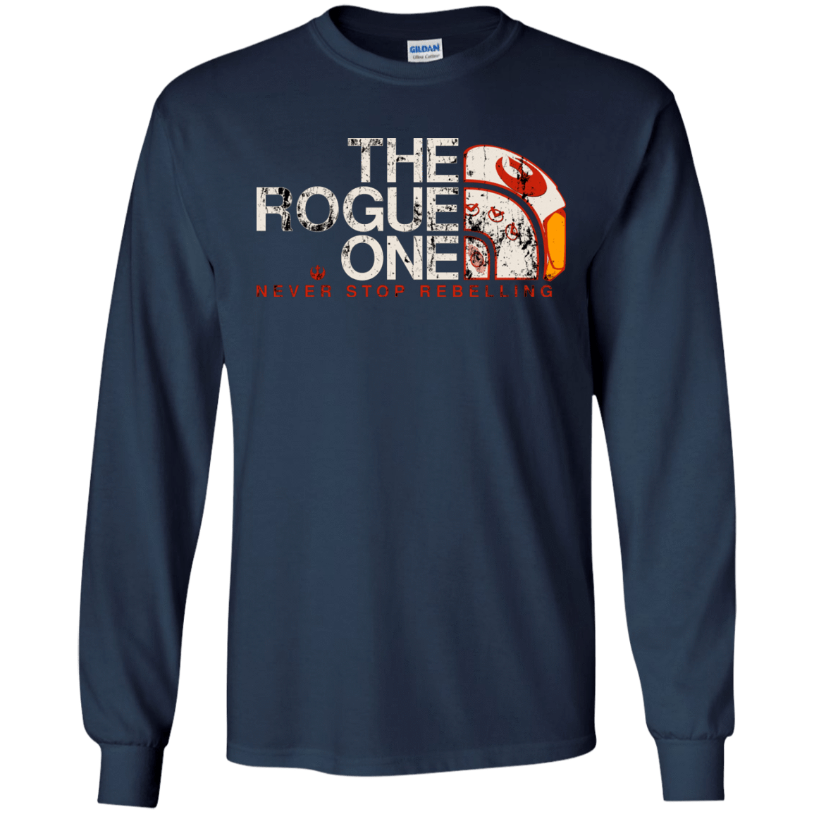 T-Shirts Navy / S Rogue North Face Men's Long Sleeve T-Shirt