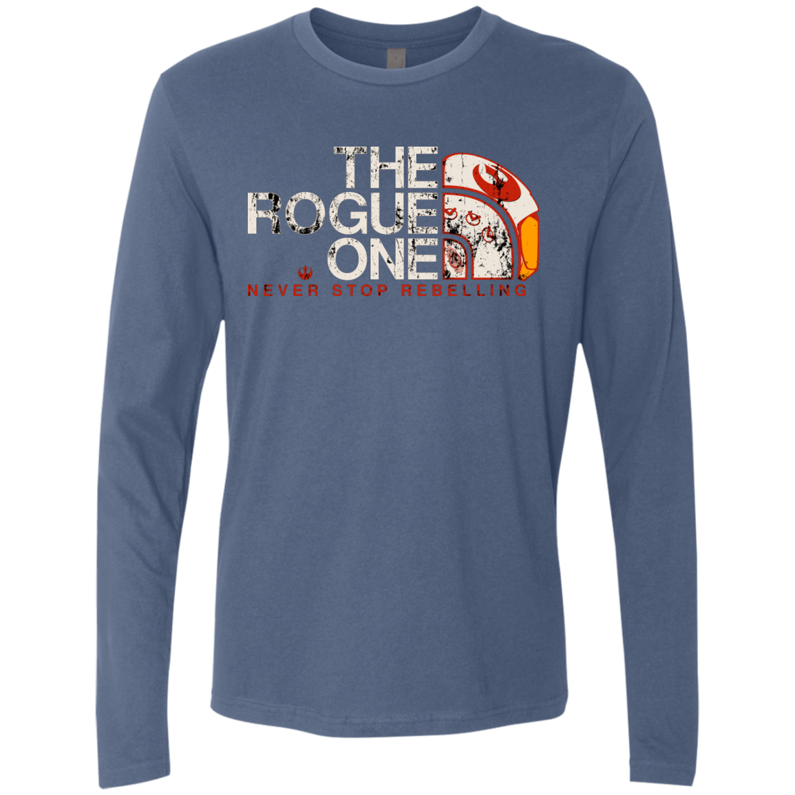 T-Shirts Indigo / S Rogue North Face Men's Premium Long Sleeve