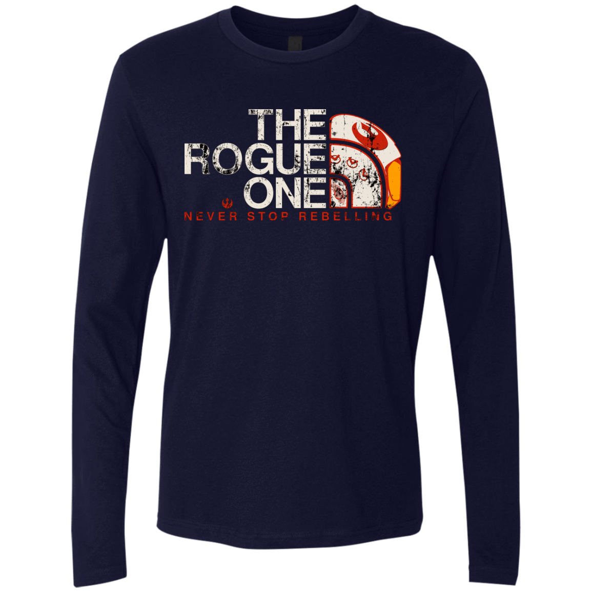 T-Shirts Midnight Navy / S Rogue North Face Men's Premium Long Sleeve