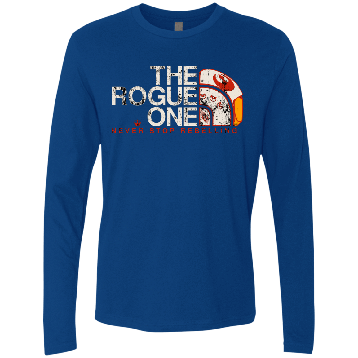 T-Shirts Royal / S Rogue North Face Men's Premium Long Sleeve