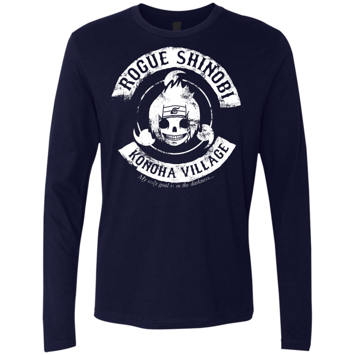 T-Shirts Midnight Navy / S Rogue Shinobi Men's Premium Long Sleeve