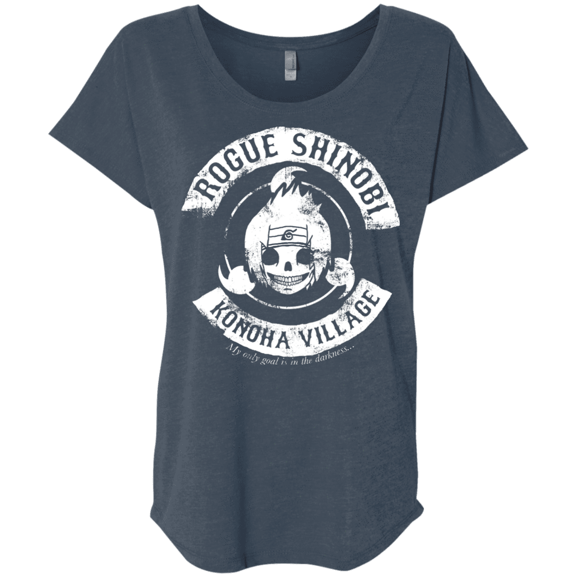 T-Shirts Indigo / X-Small Rogue Shinobi Triblend Dolman Sleeve