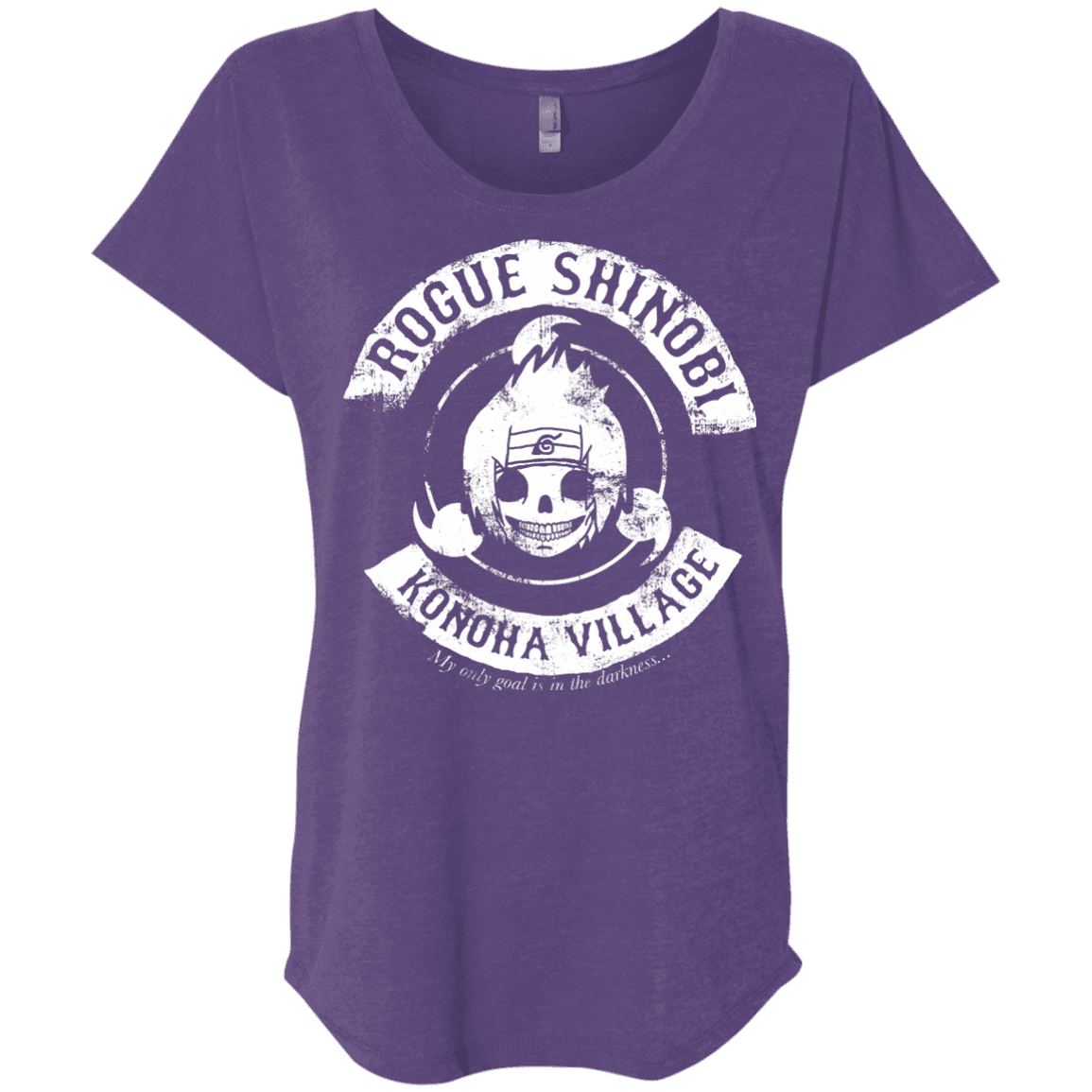 T-Shirts Purple Rush / X-Small Rogue Shinobi Triblend Dolman Sleeve