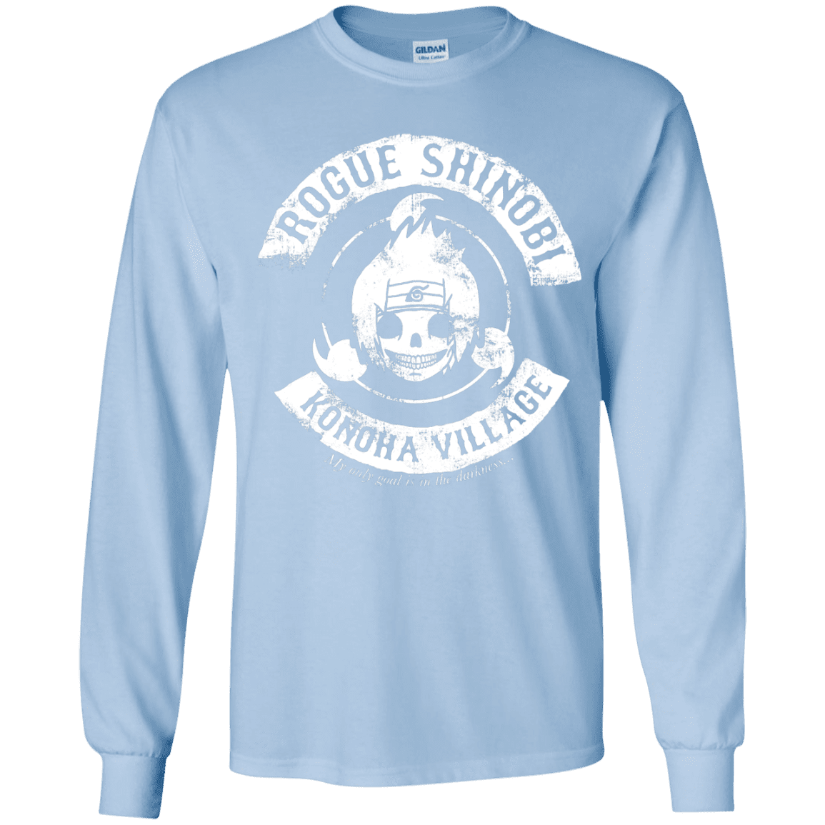 T-Shirts Light Blue / YS Rogue Shinobi Youth Long Sleeve T-Shirt