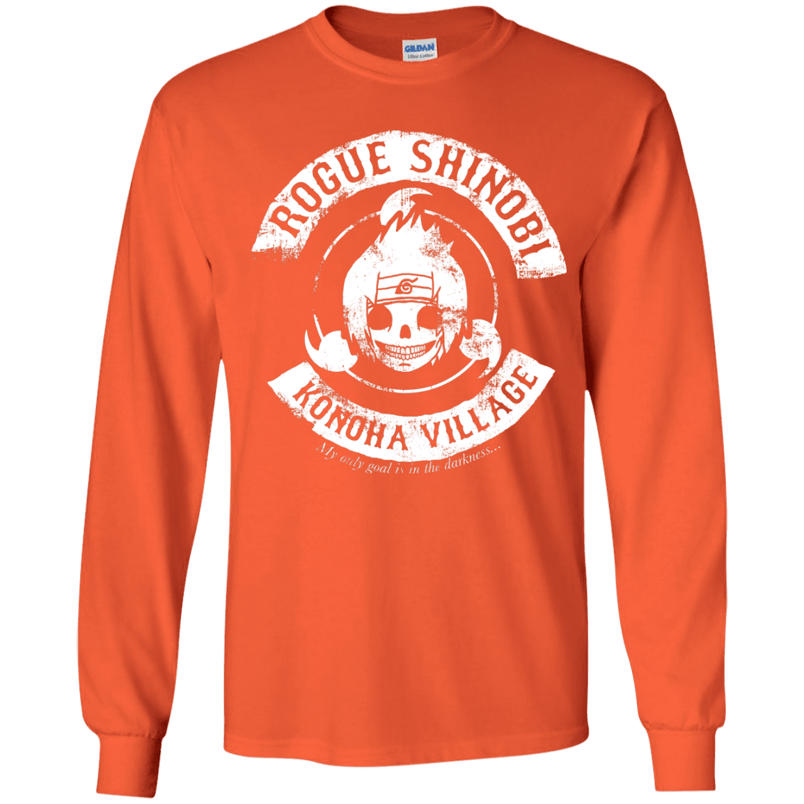 T-Shirts Orange / YS Rogue Shinobi Youth Long Sleeve T-Shirt