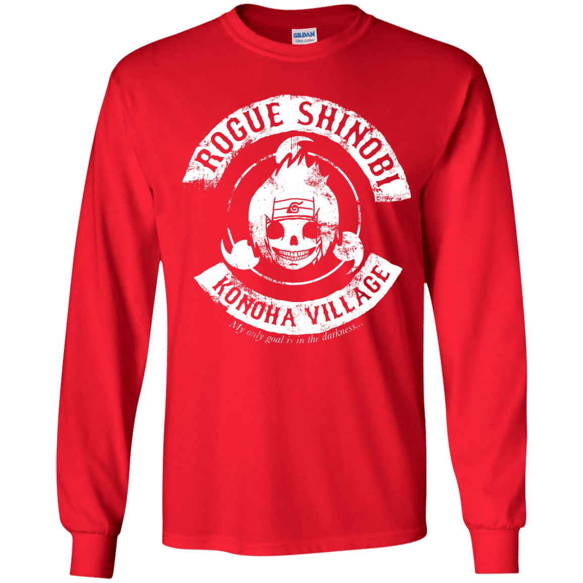 T-Shirts Red / YS Rogue Shinobi Youth Long Sleeve T-Shirt