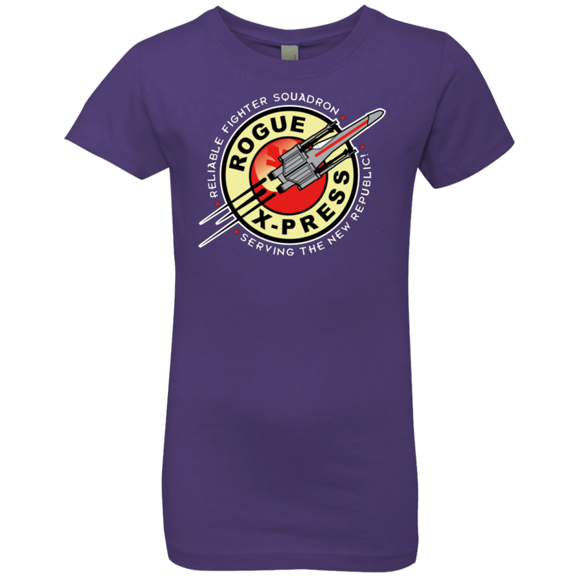 T-Shirts Purple Rush / YXS Rogue X-Press Girls Premium T-Shirt