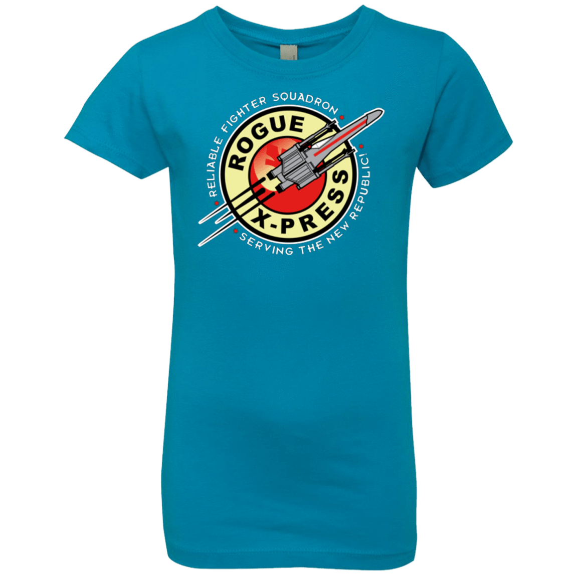 T-Shirts Turquoise / YXS Rogue X-Press Girls Premium T-Shirt