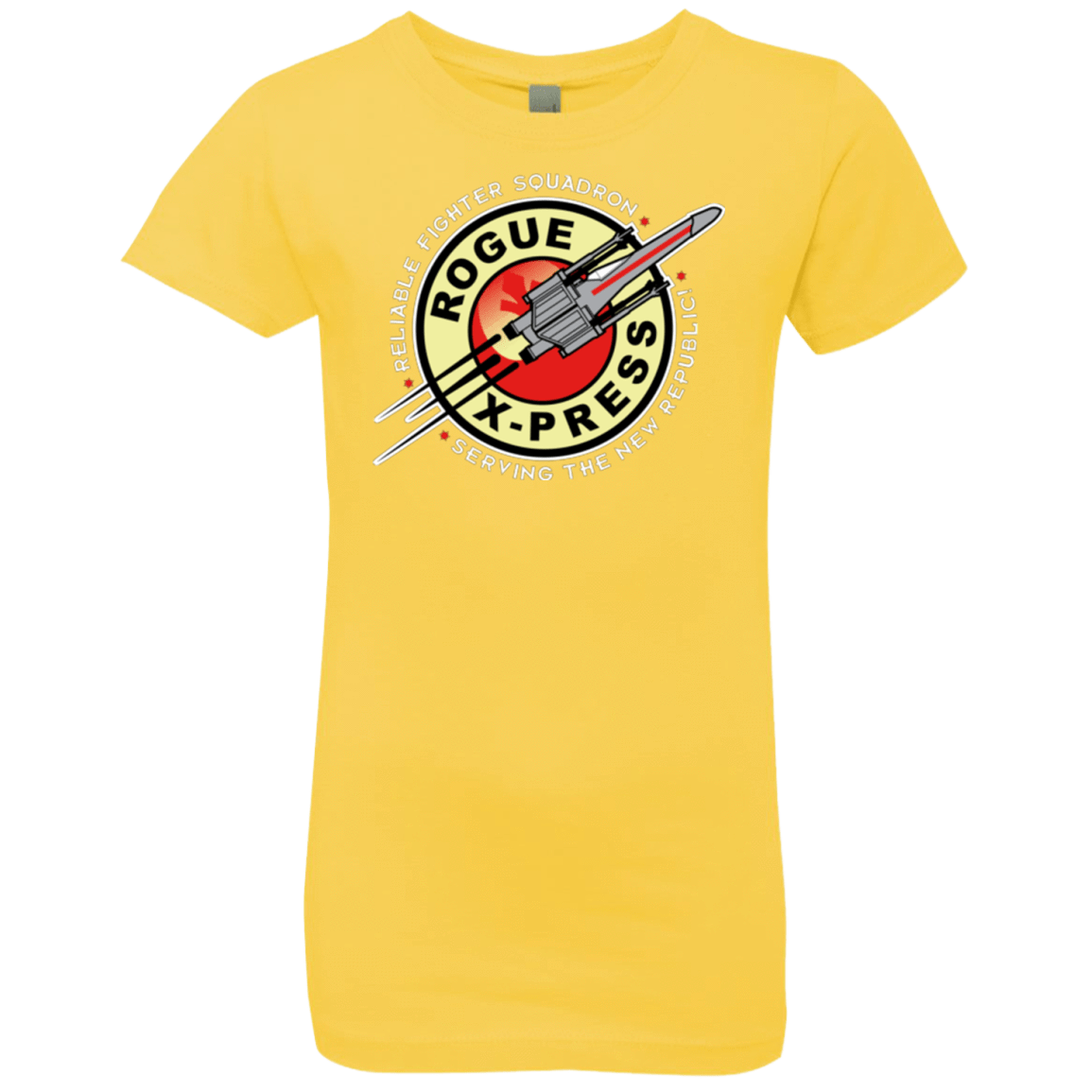 T-Shirts Vibrant Yellow / YXS Rogue X-Press Girls Premium T-Shirt