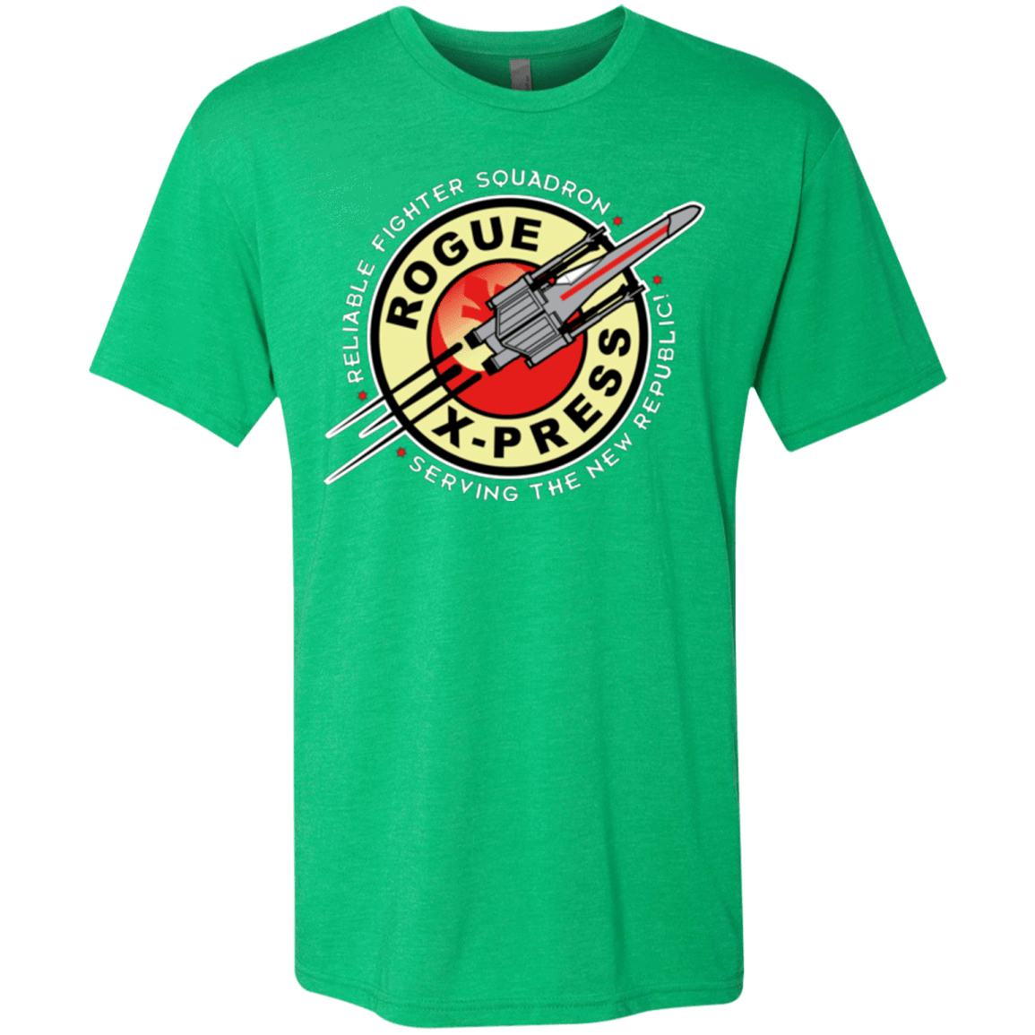 T-Shirts Envy / Small Rogue X-Press Men's Triblend T-Shirt